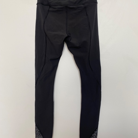 Lululemon Tight Stuff Tight II 25" Black Reflective Size 2 - Picture 6 of 8